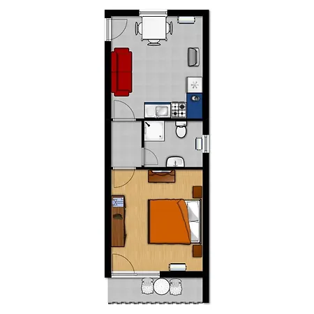 Magyar Iv. Apartamento Zalakaros